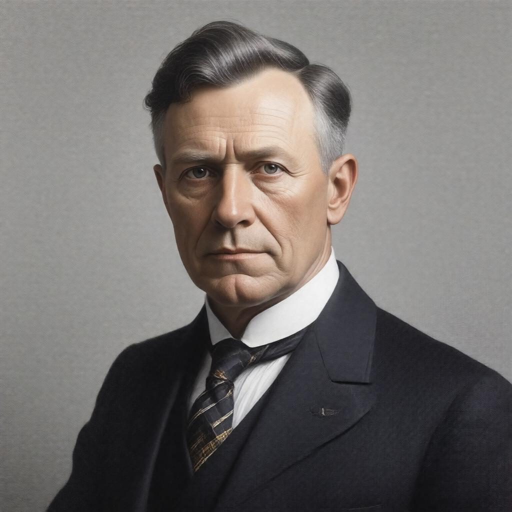 AI-created image of Sir Geoffrey Jefferson