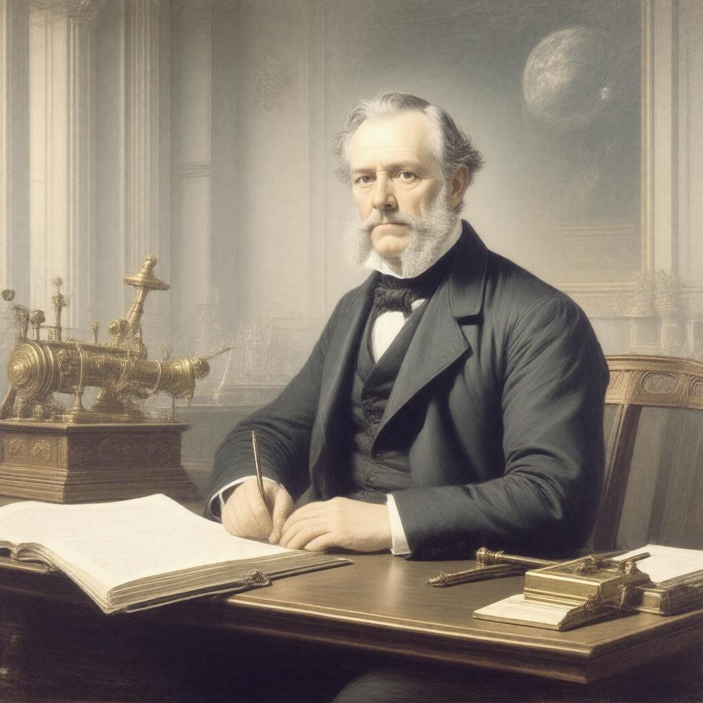 AI-created image of Sir George Biddell Airy