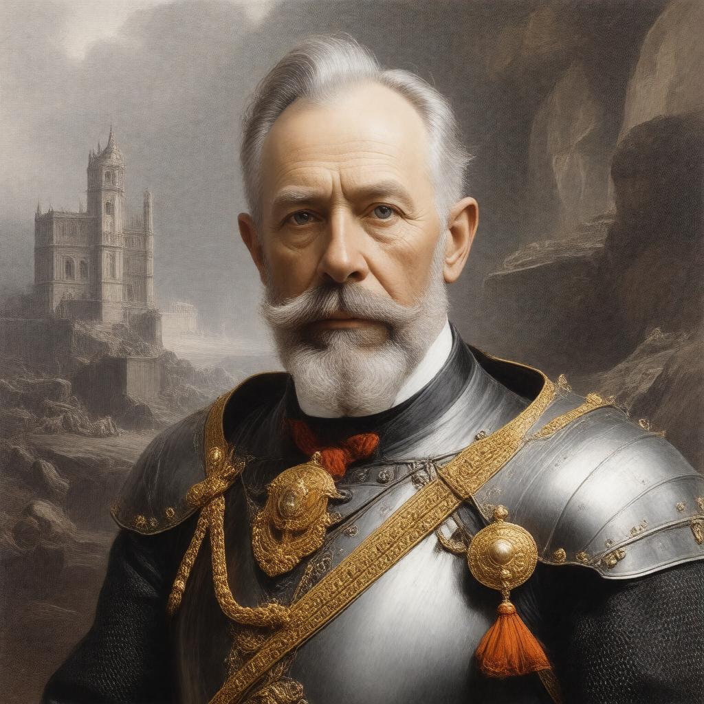 Click to view larger image AI-created image of Sir George Brookman