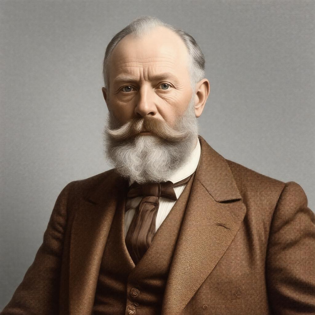 AI-created image of Sir George Cadbury