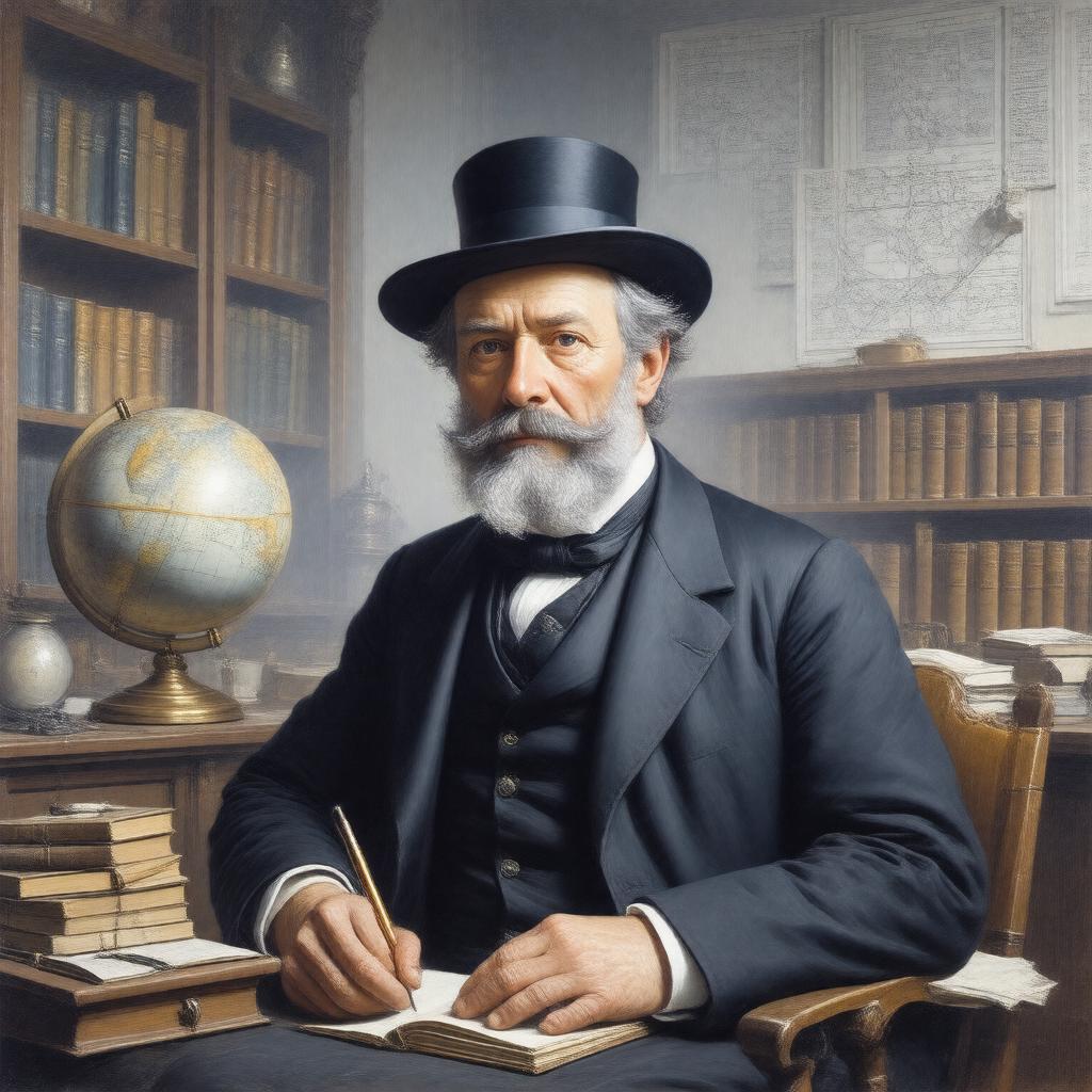 AI-created image of Sir George Gabriel Stokes