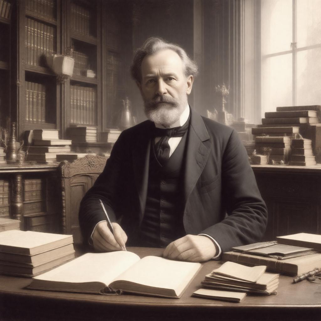 AI-created image of Sir George Grove