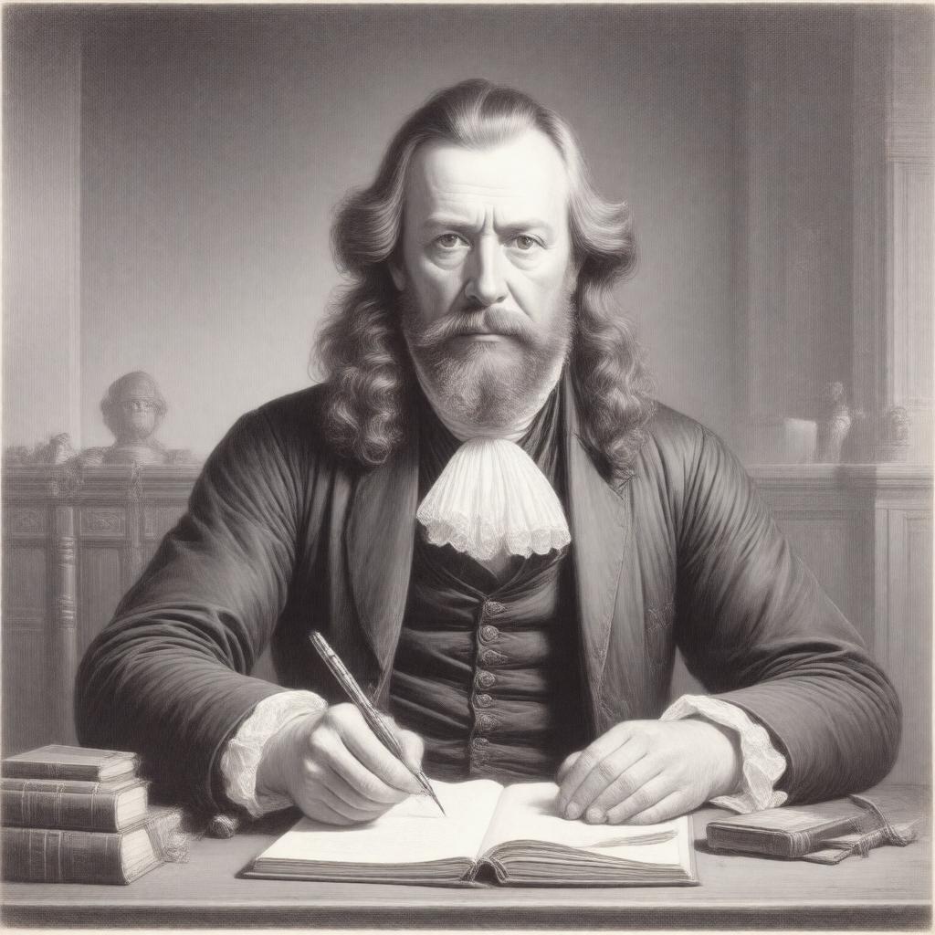 AI-created image of Sir George Mackenzie