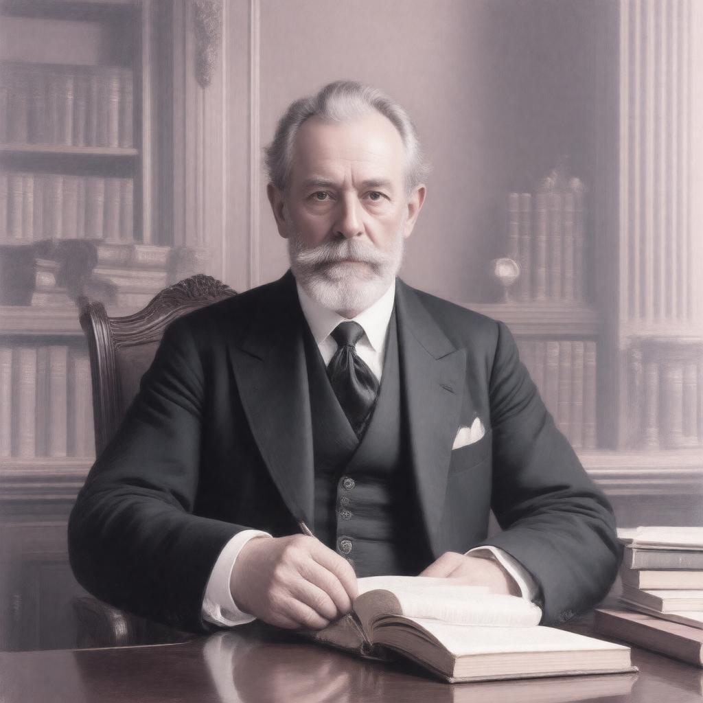 AI-created image of Sir George Newnes