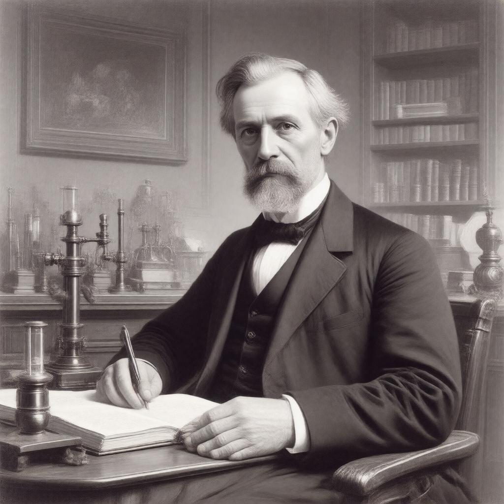 AI-created image of Sir George Paget Thomson