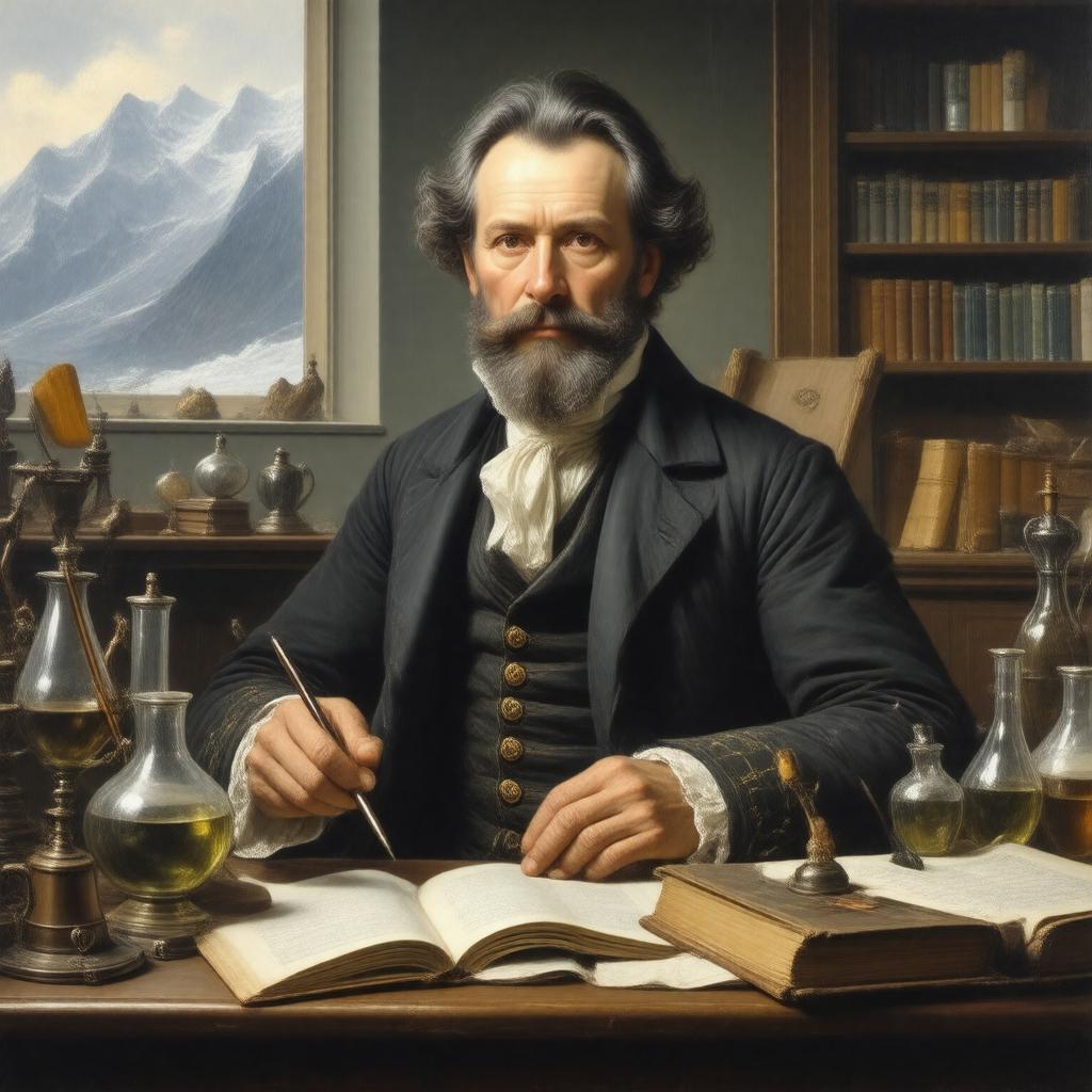 AI-created image of Sir George Steuart Mackenzie