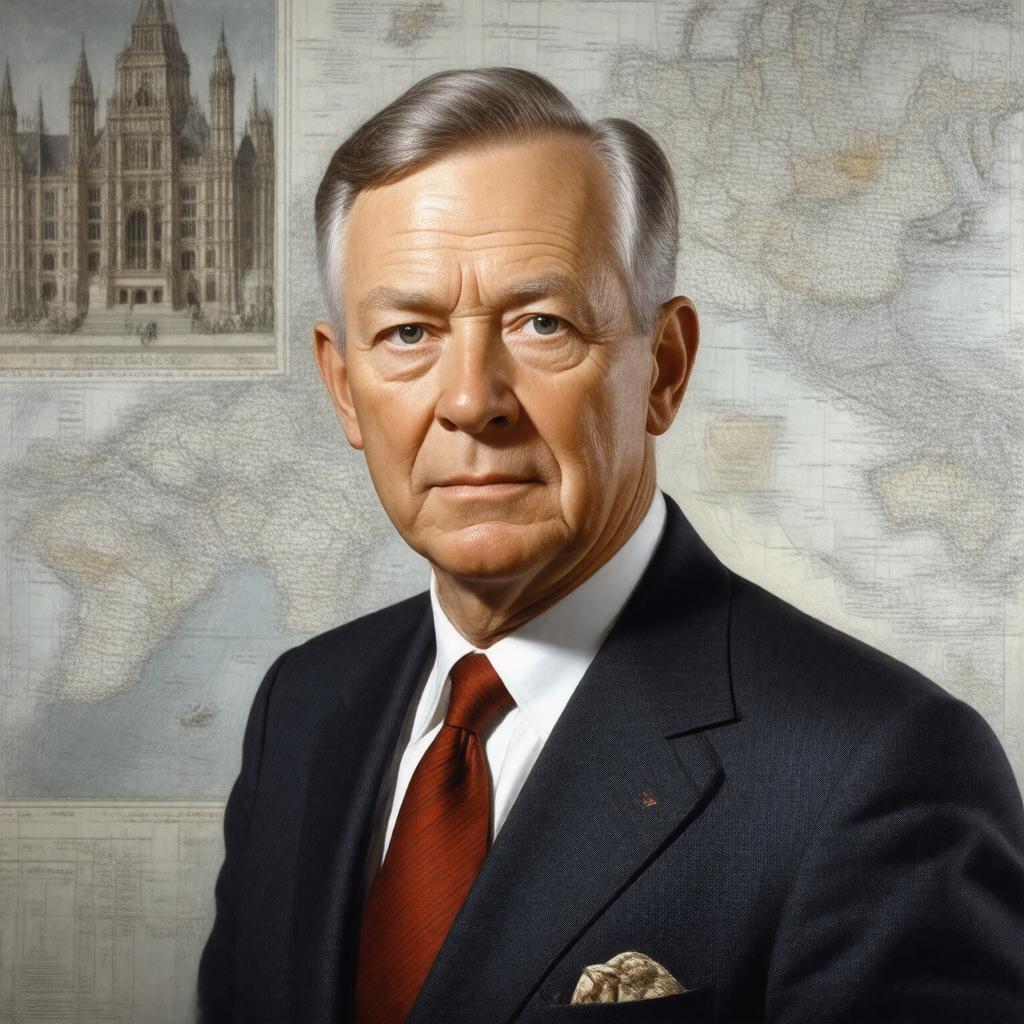 AI-created image of Sir George Young