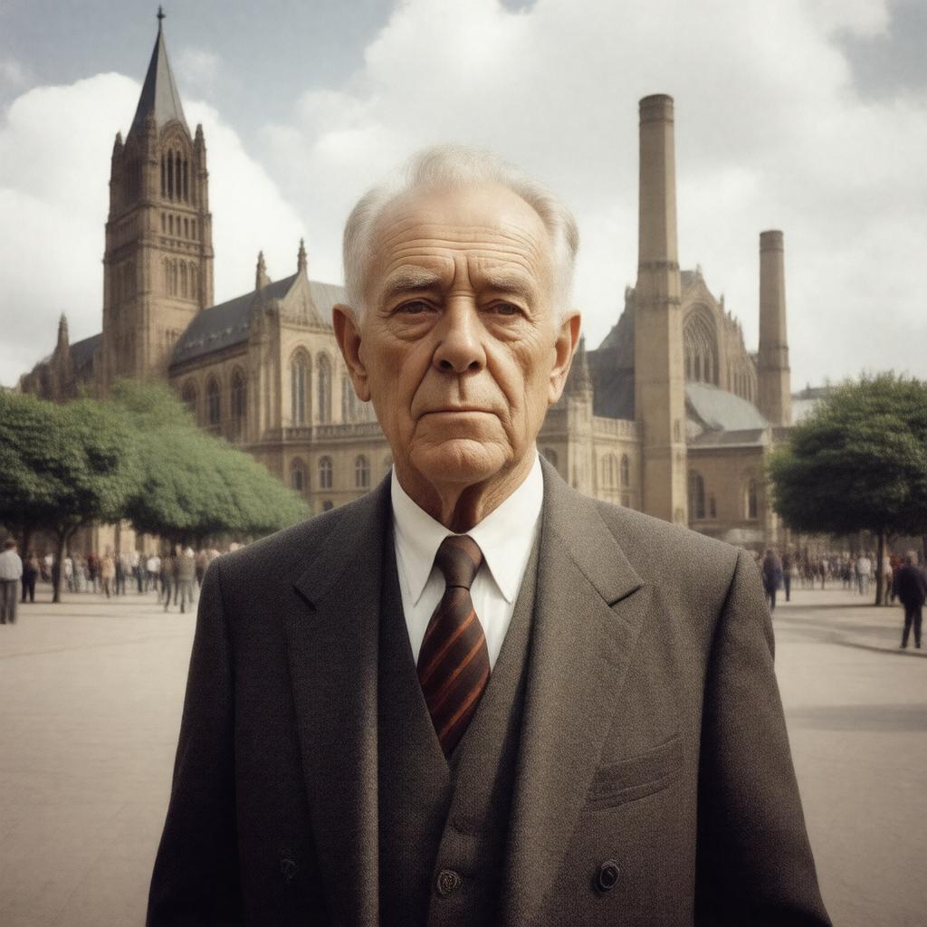 AI-created image of Sir Giles Gilbert Scott