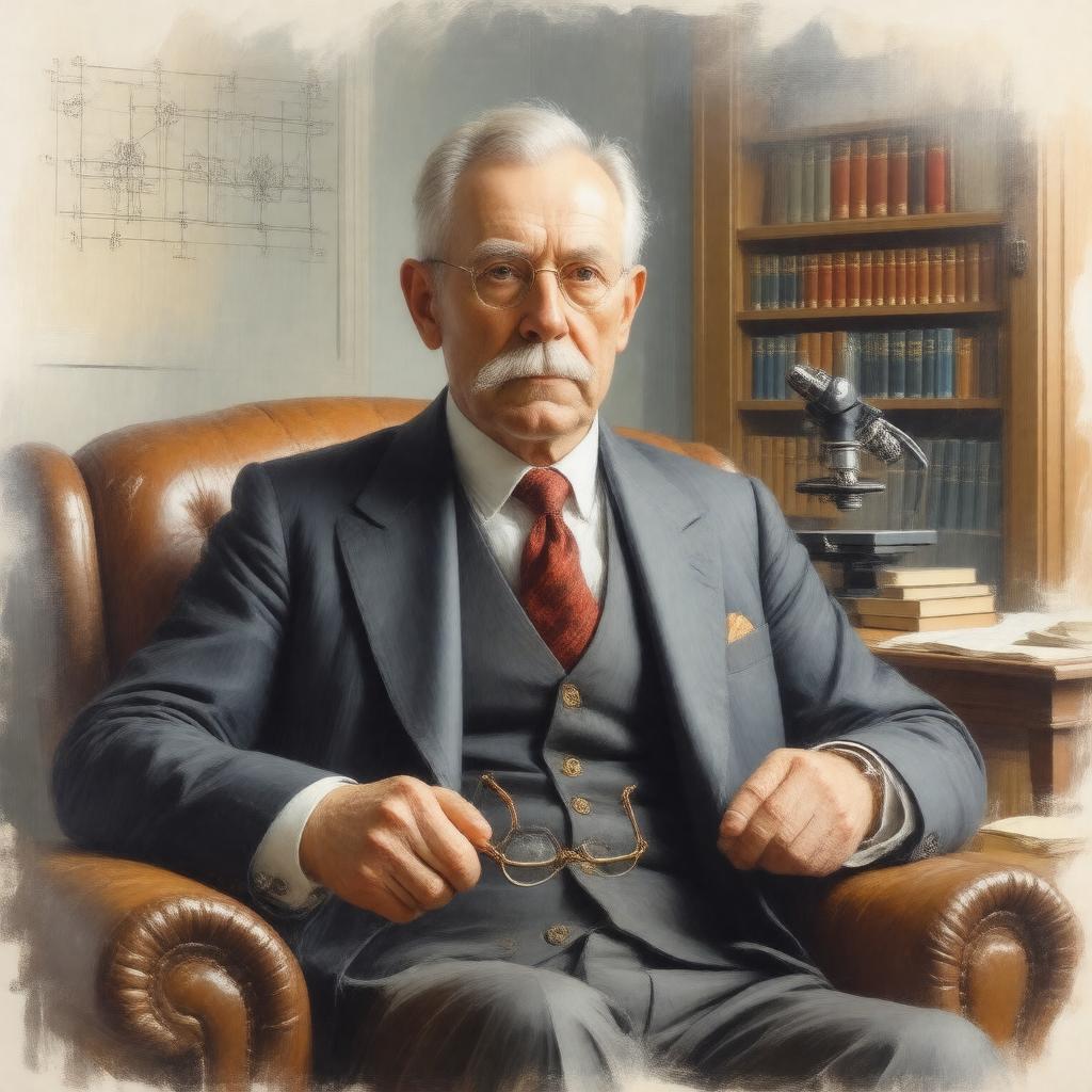 AI-created image of Sir Henry Dale