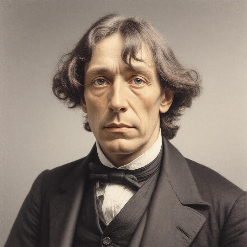 AI-created image of Sir Henry Irving
