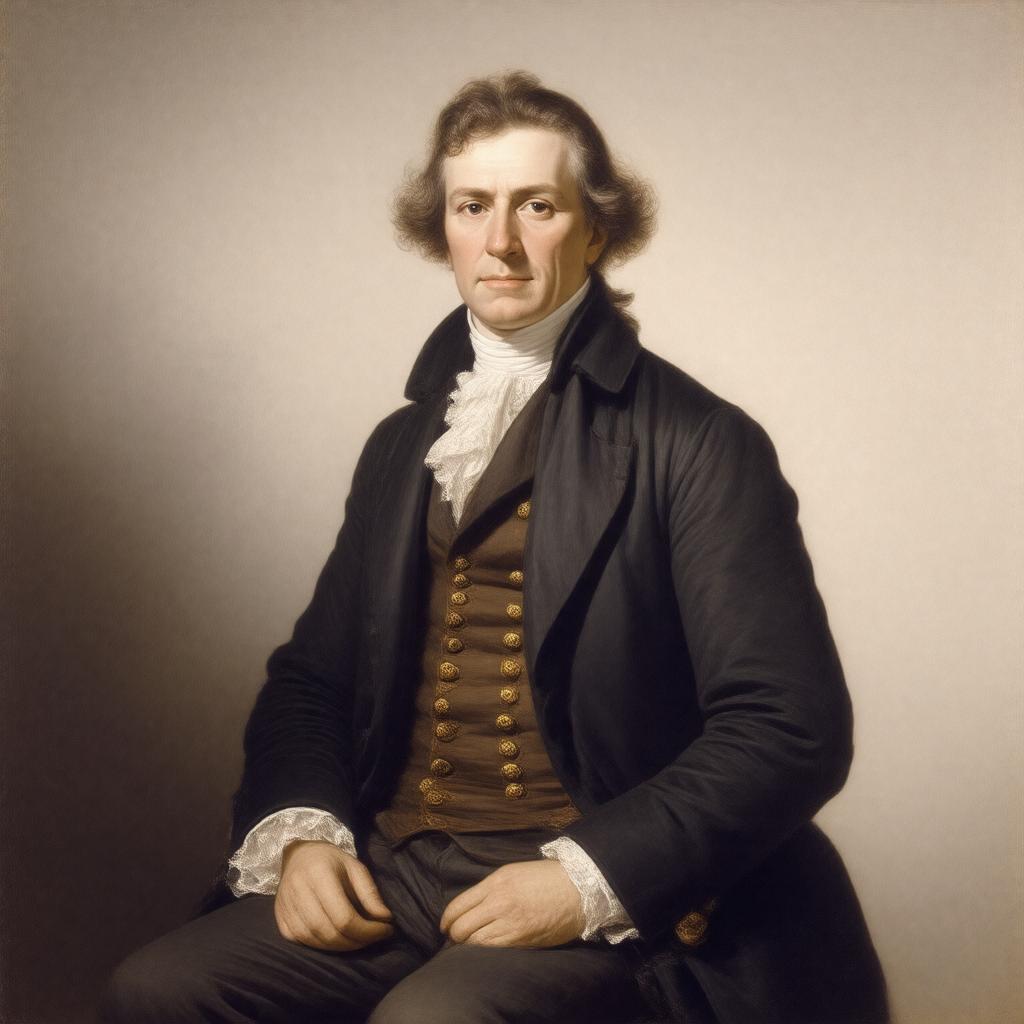 AI-created image of Sir Henry Raeburn
