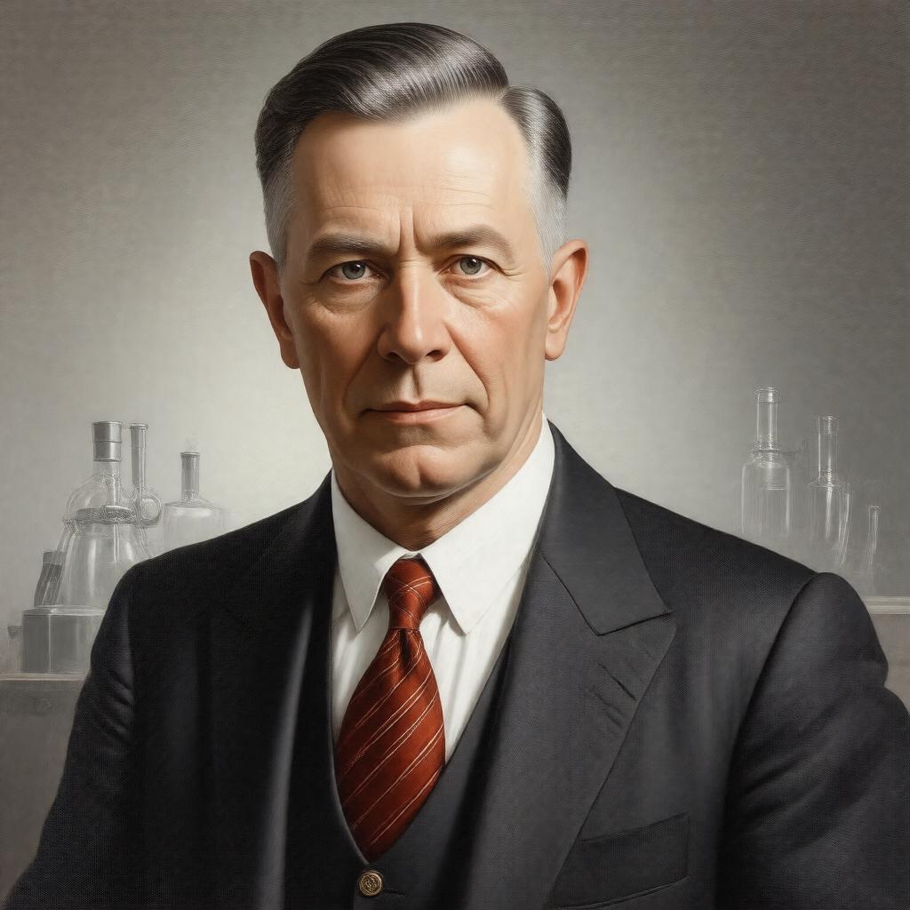 AI-created image of Sir Howard Florey