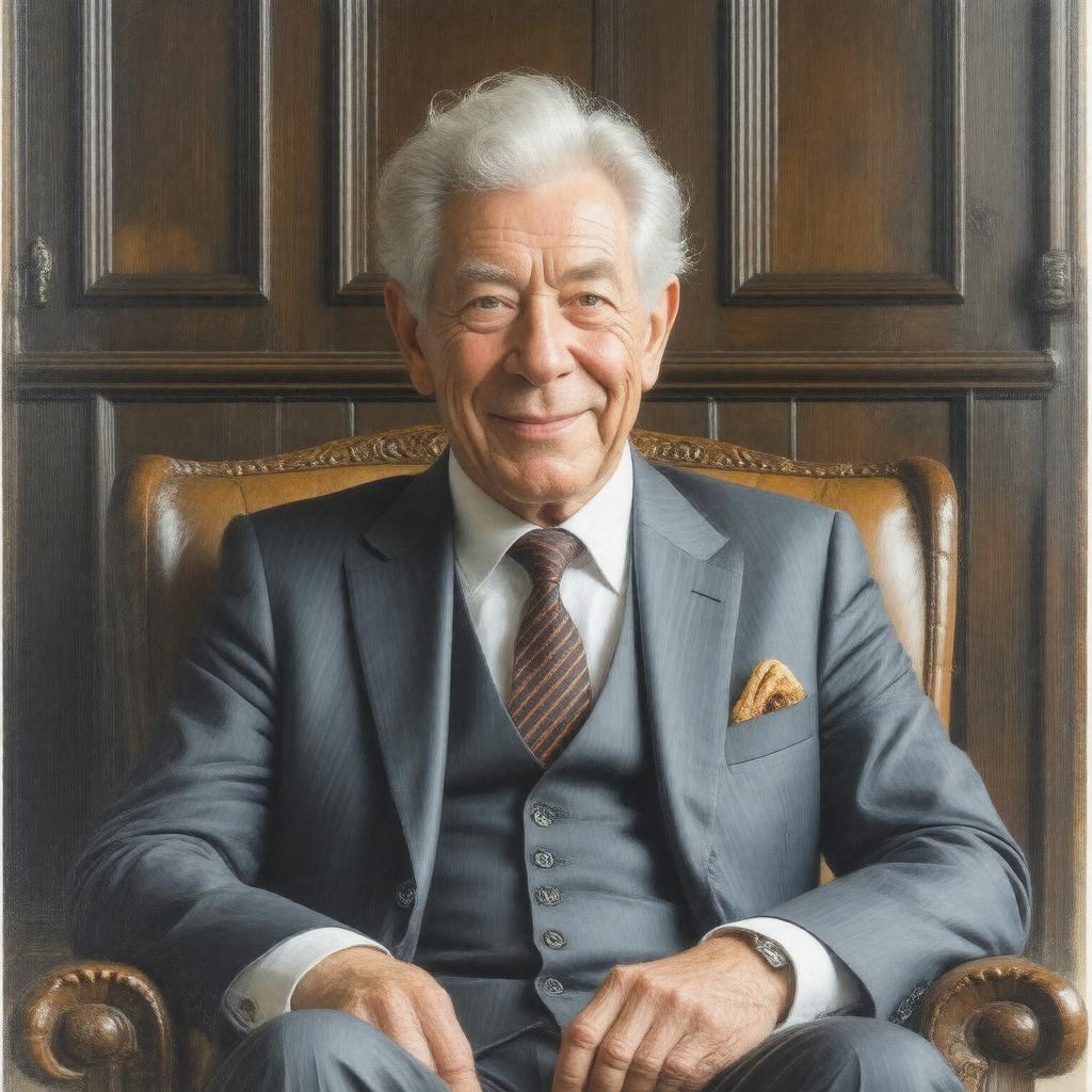 AI-created image of Sir Ian McKellen