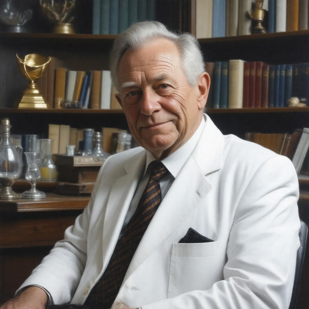 AI-created image of Sir James Black