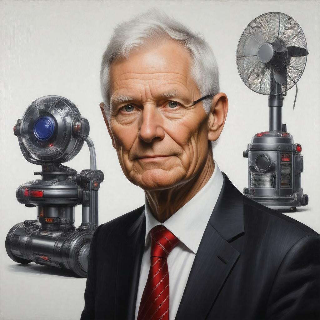 AI-created image of Sir James Dyson