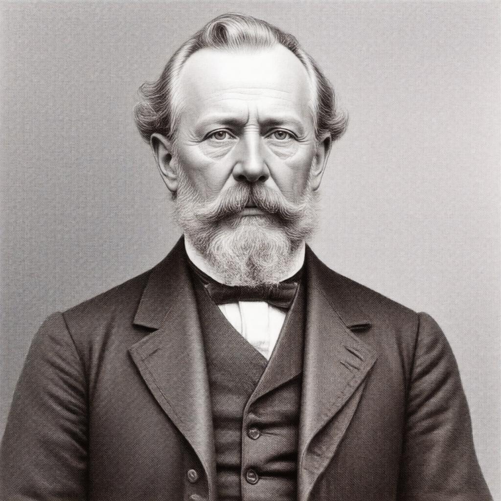 AI-created image of Sir James Fergusson