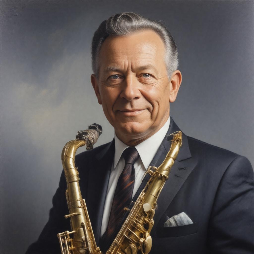 AI-created image of Sir James Galway