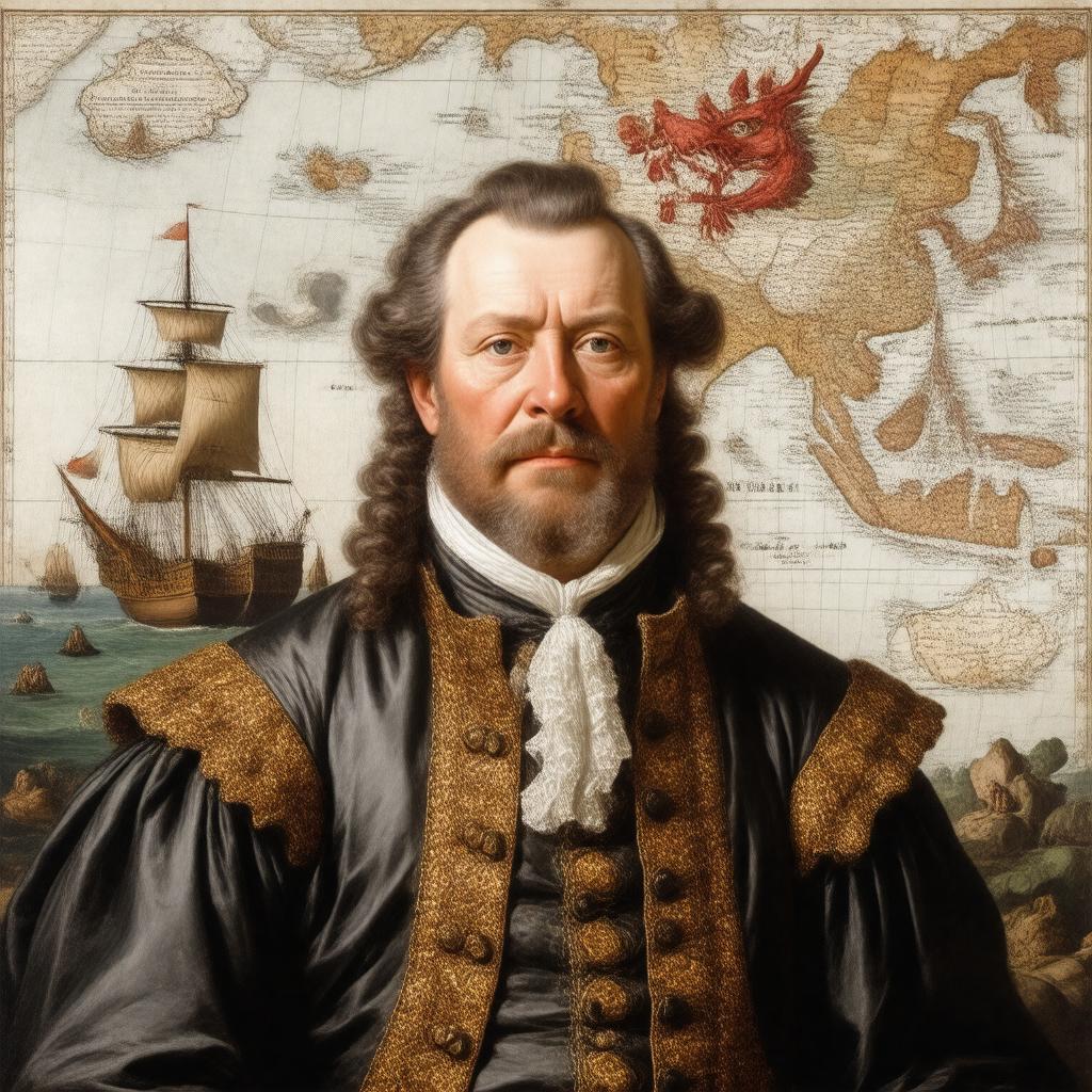 AI-created image of Sir James Lancaster