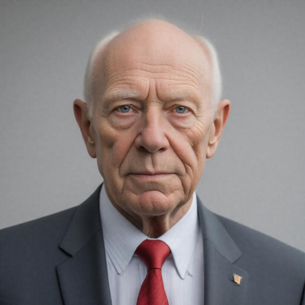 Click to view larger image AI-created image of Sir John Armitt