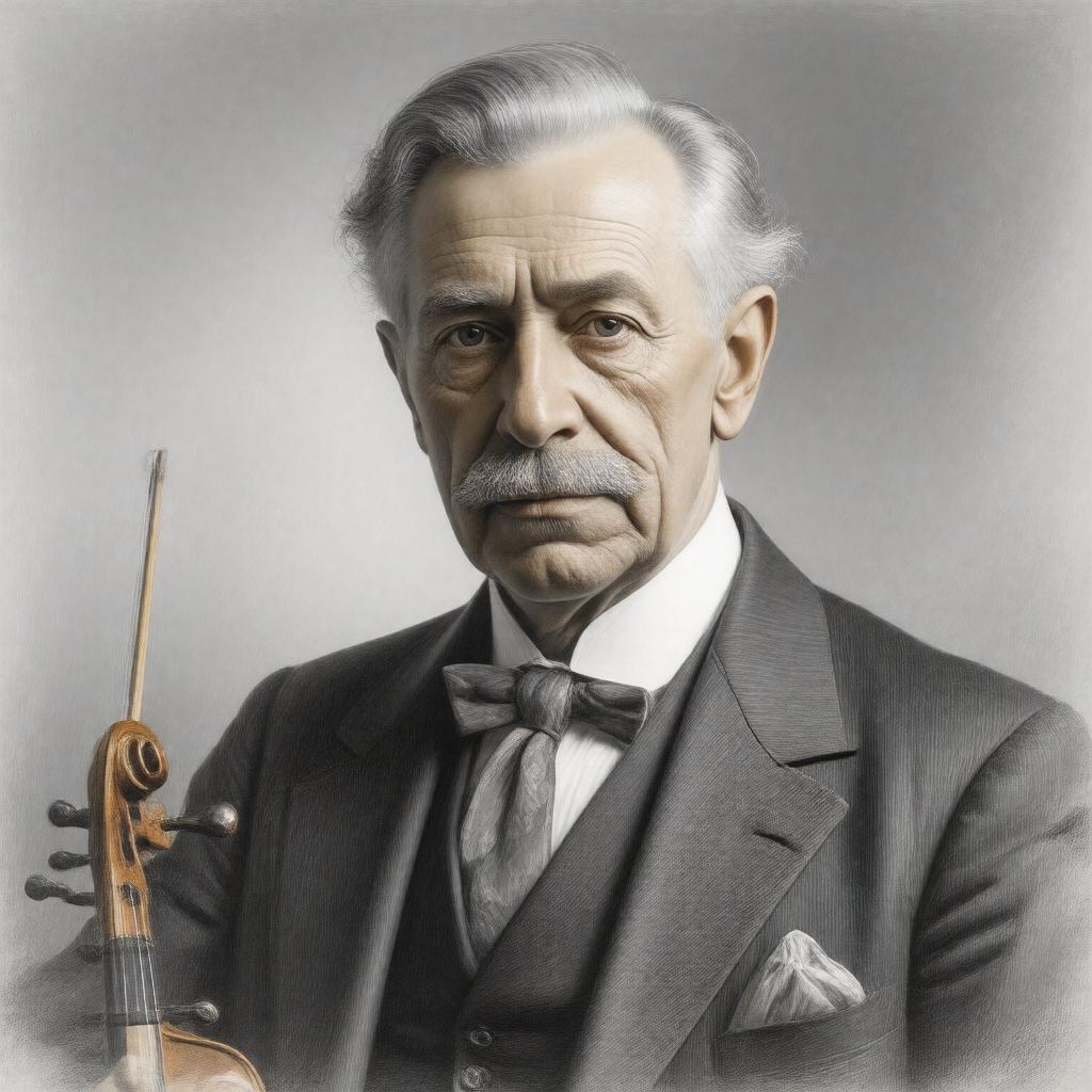 AI-created image of Sir John Barbirolli