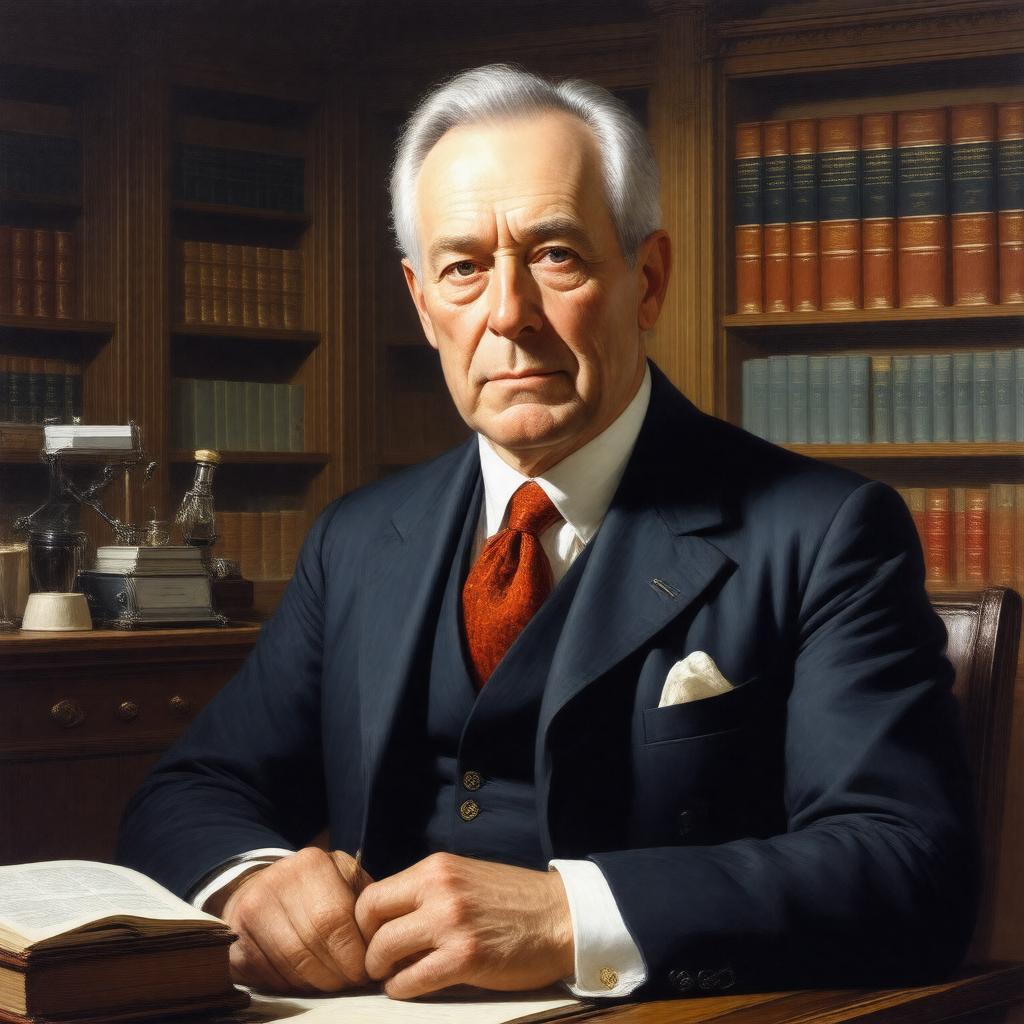 AI-created image of Sir John Bland-Sutton