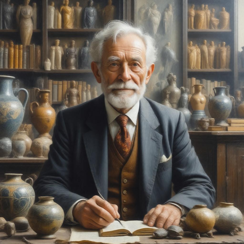 AI-created image of Sir John Boardman