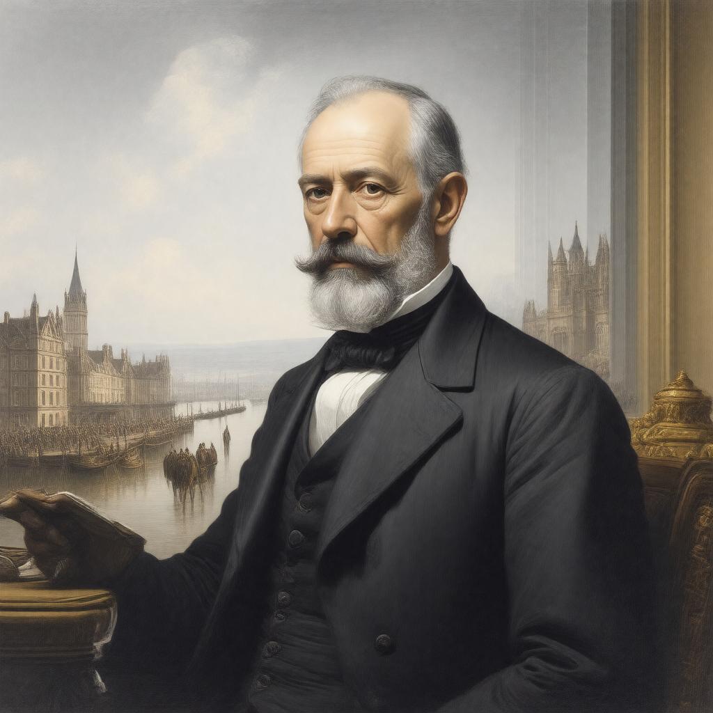 AI-created image of Sir John Bowring