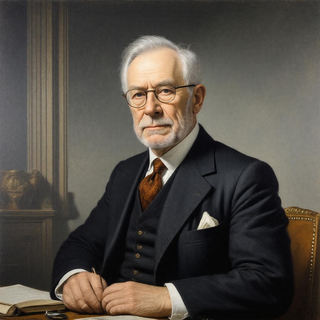 AI-created image of Sir John Bradfield