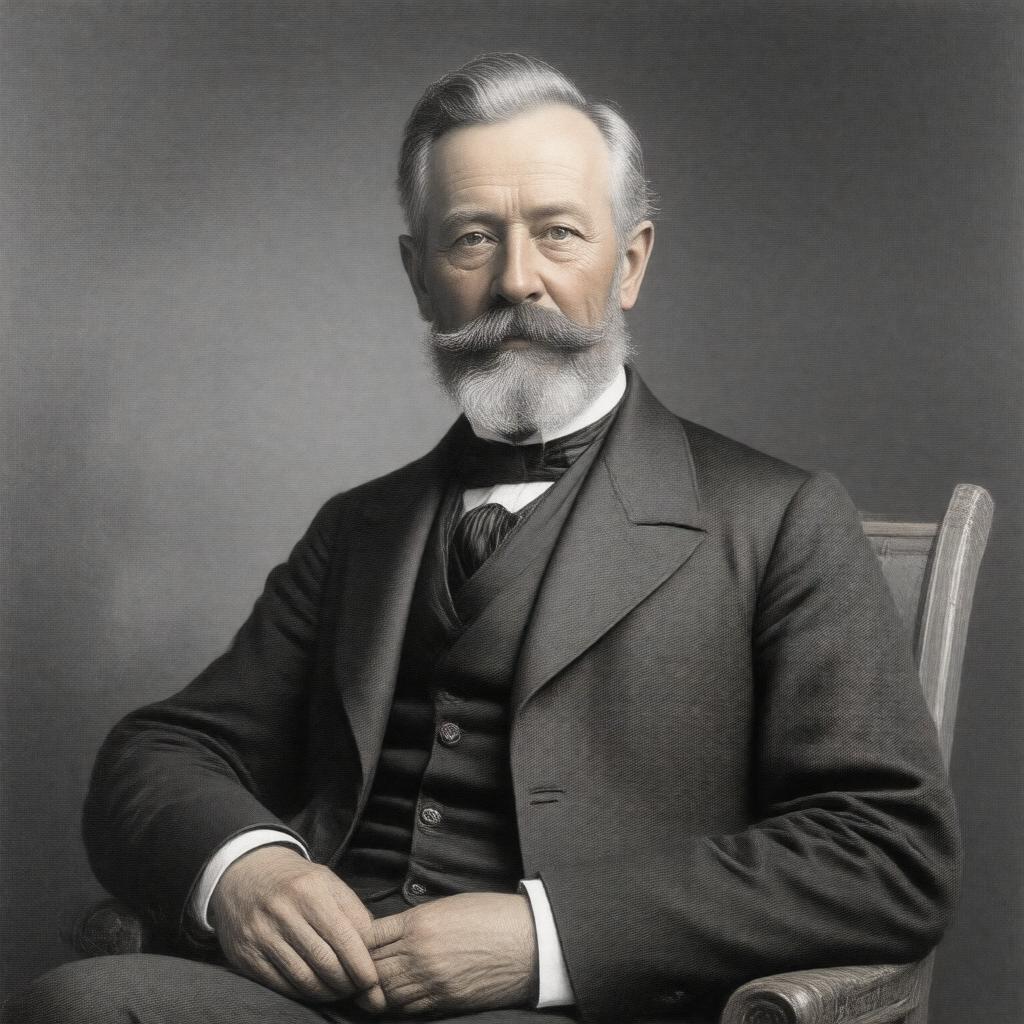 AI-created image of Sir John Cox Bray