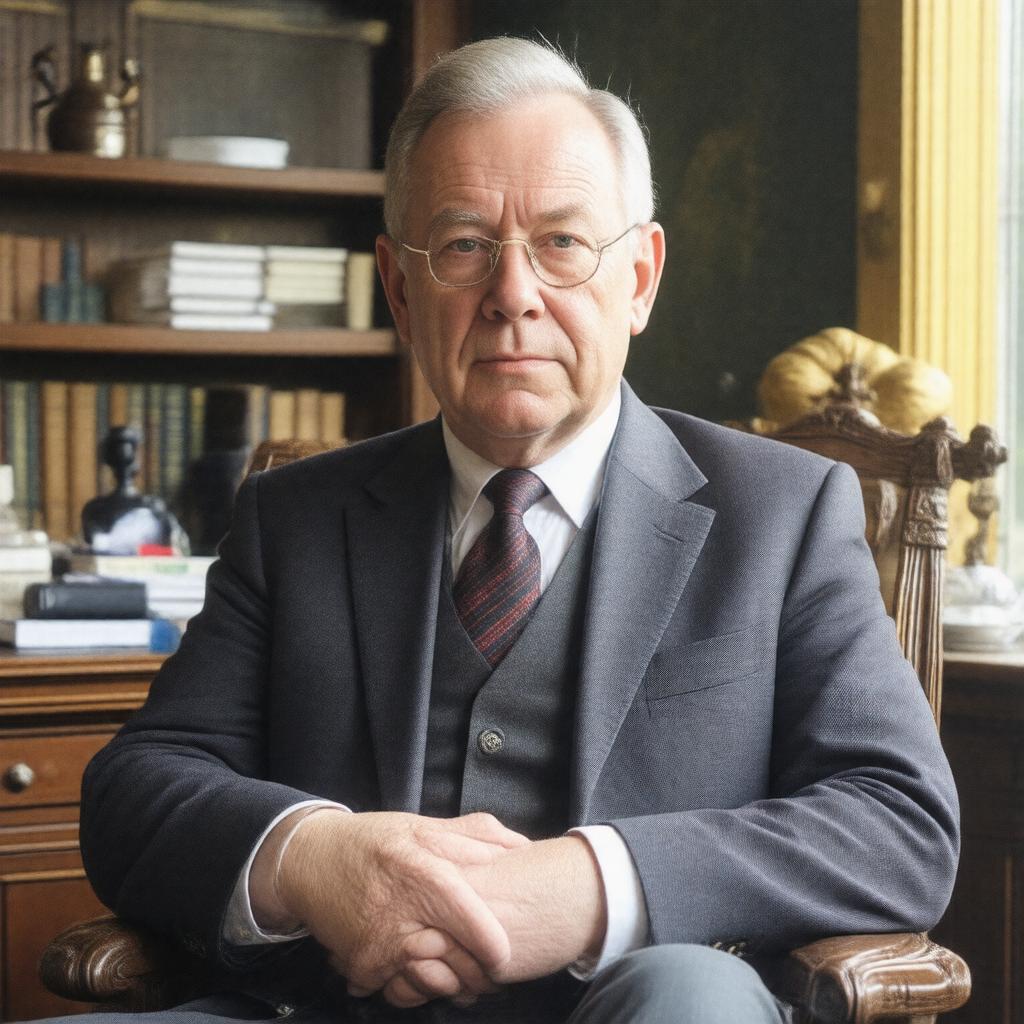 AI-created image of Sir John Eatwell