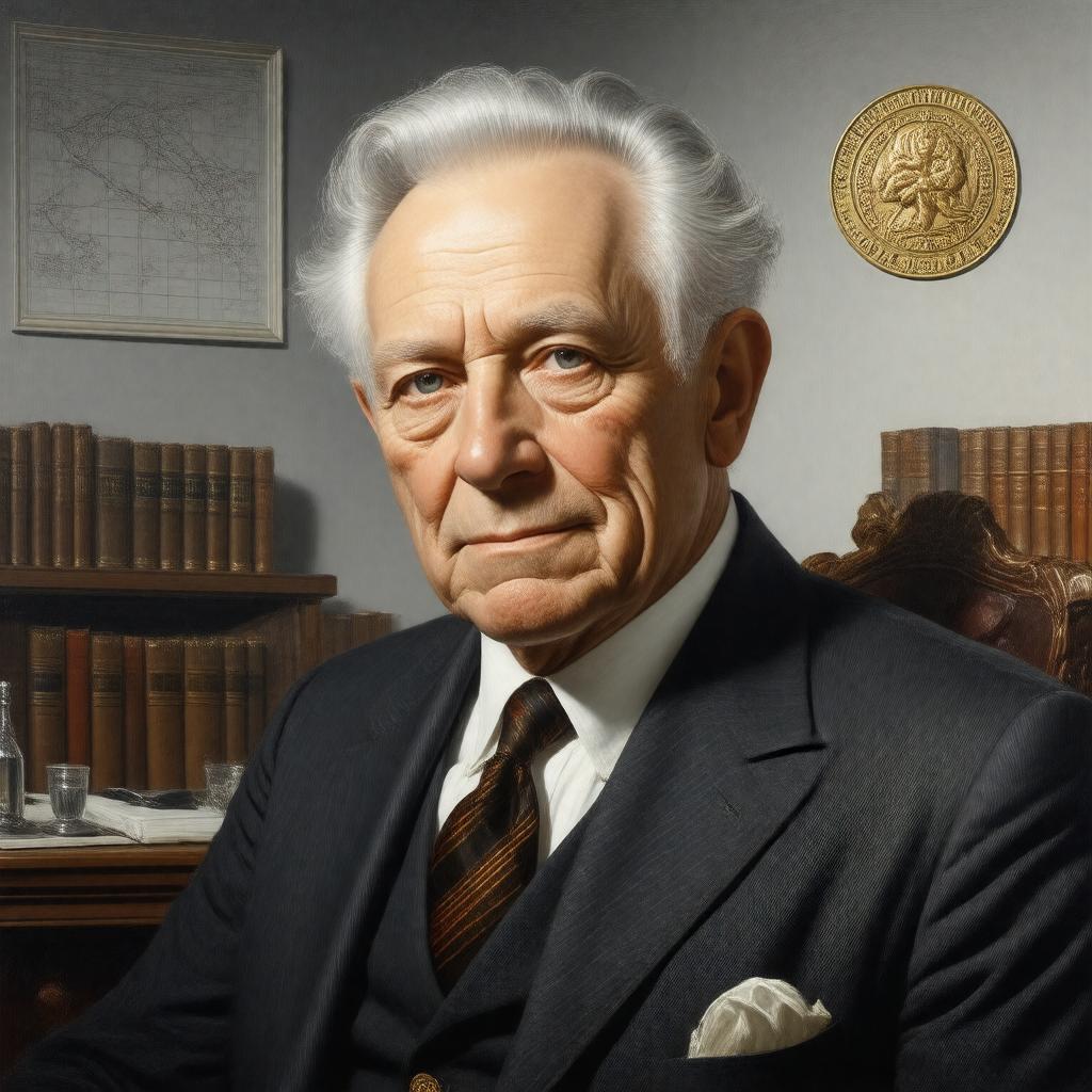 AI-created image of Sir John Eccles