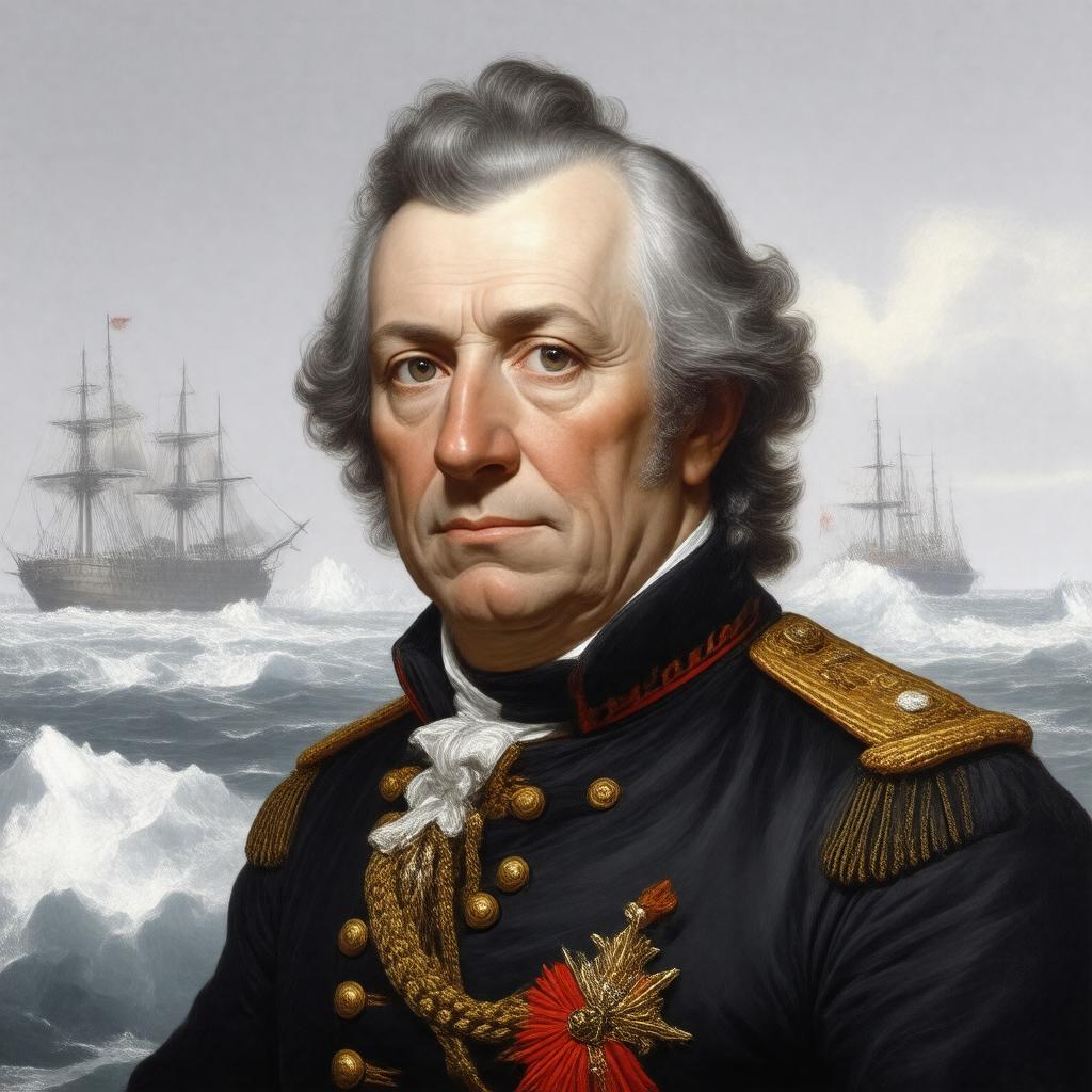 AI-created image of Sir John Franklin