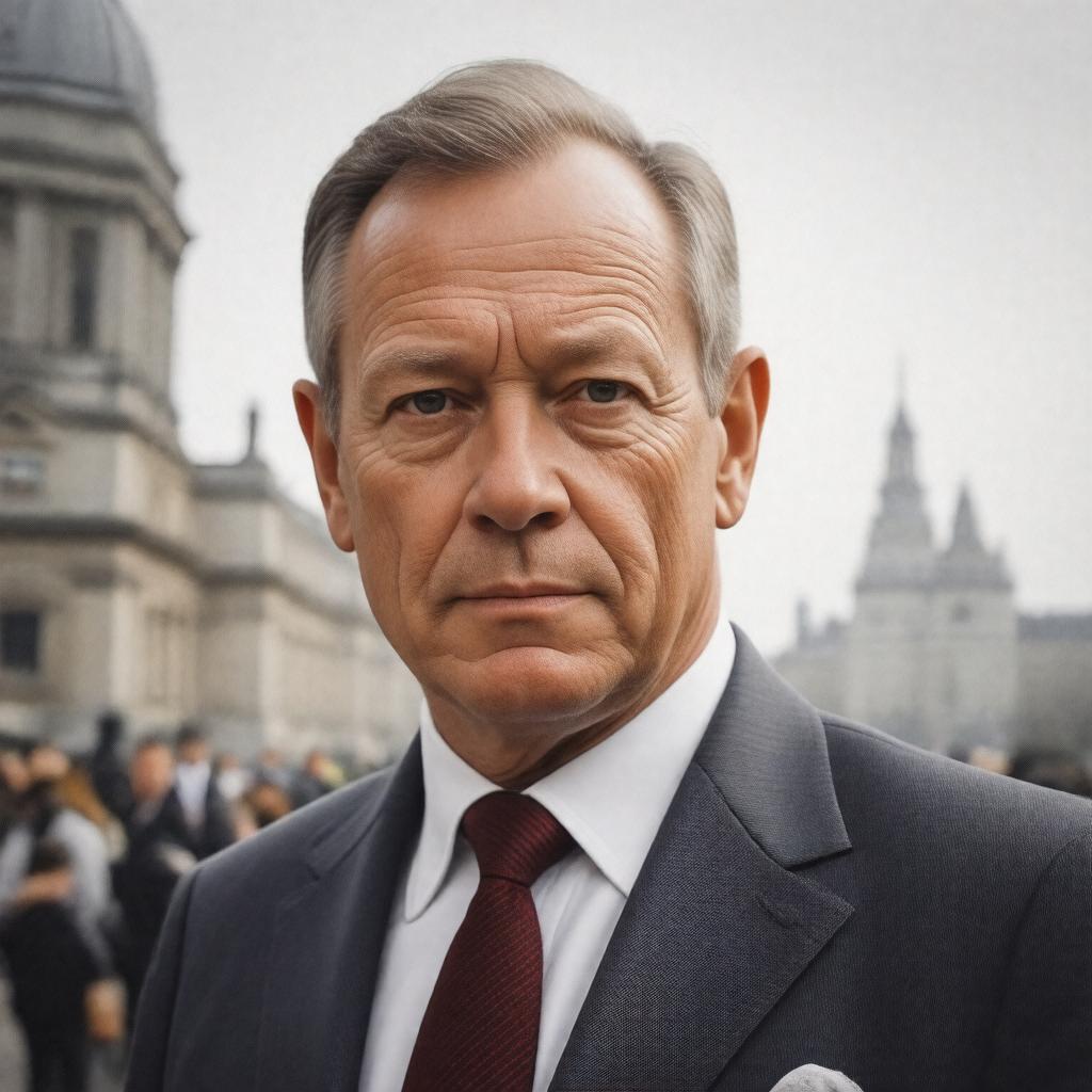 AI-created image of Sir John Gieve