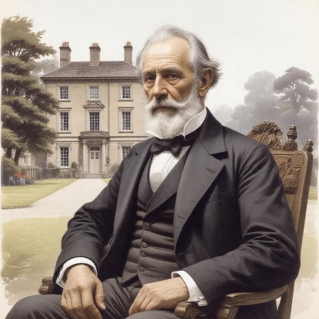 AI-created image of Sir John Gladstone