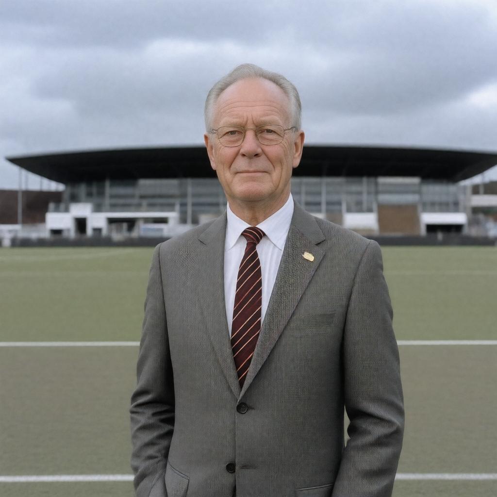 Click to view larger image AI-created image of Sir John Hall