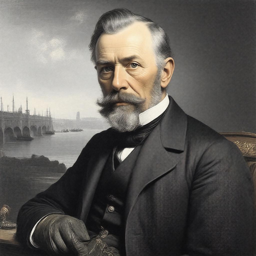 AI-created image of Sir John Hawkshaw