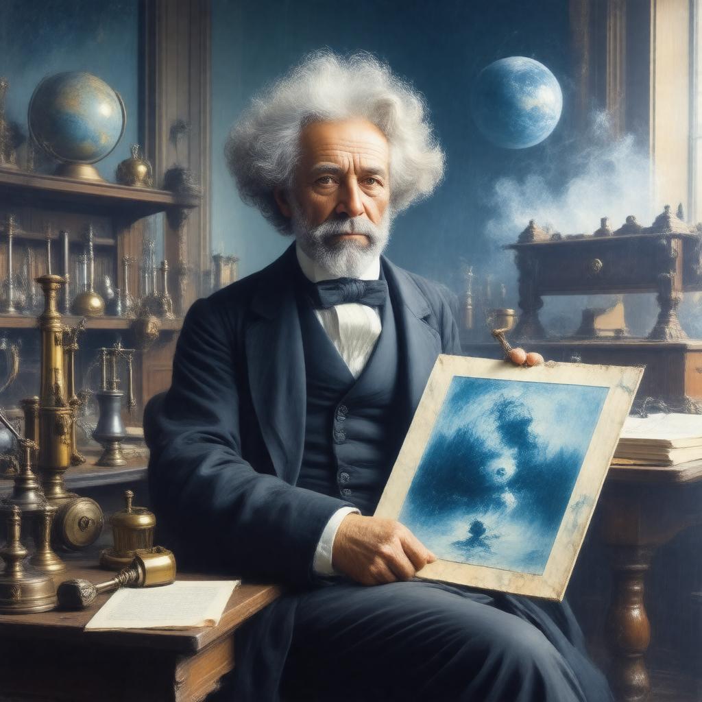 AI-created image of Sir John Herschel