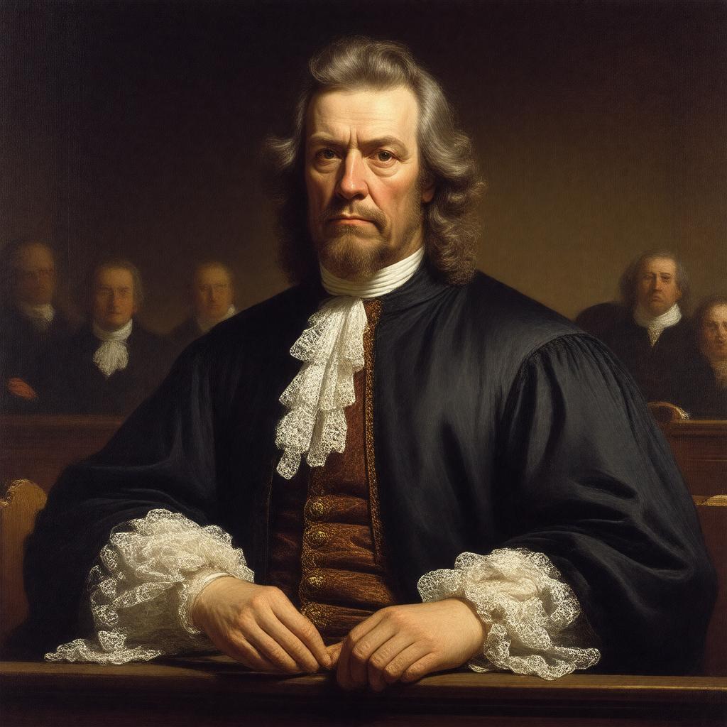 AI-created image of Sir John Holt