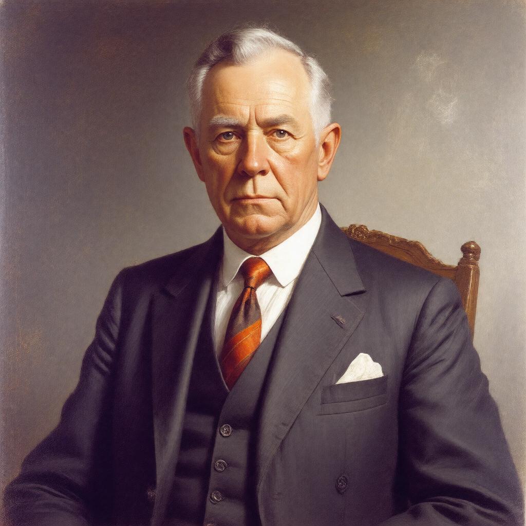 AI-created image of Sir John Lavington Bonython