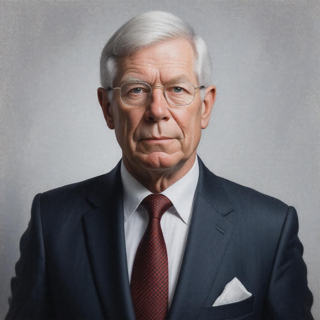 AI-created image of Sir John Major