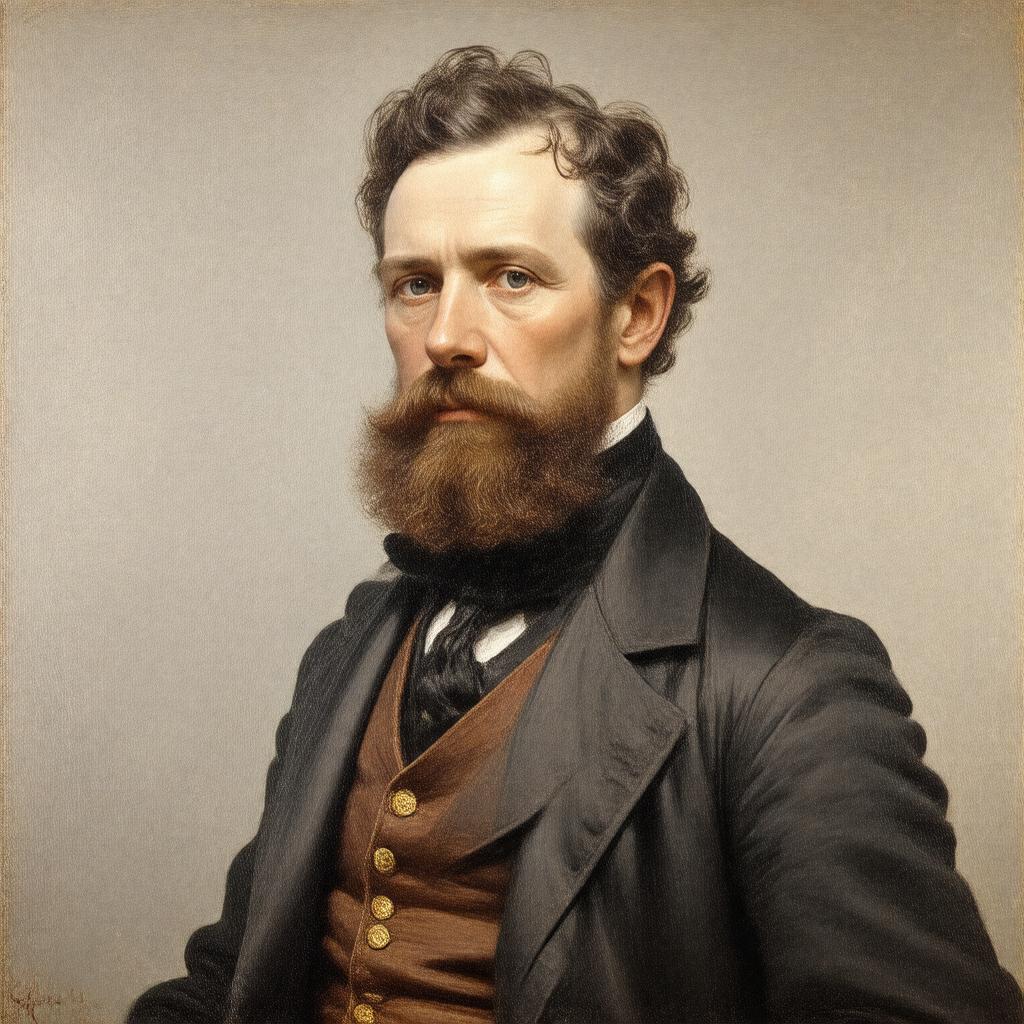 AI-created image of Sir John Millais