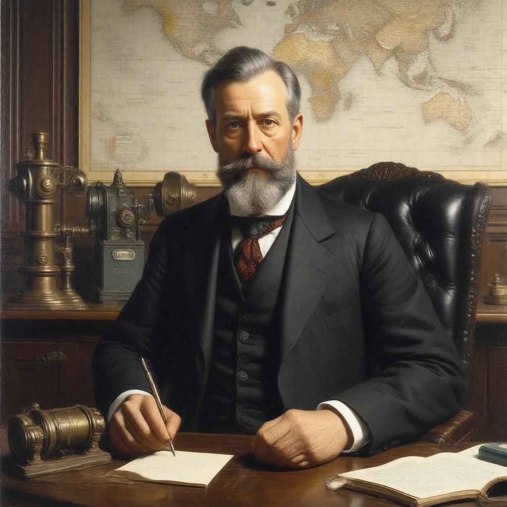 AI-created image of Sir John Pender