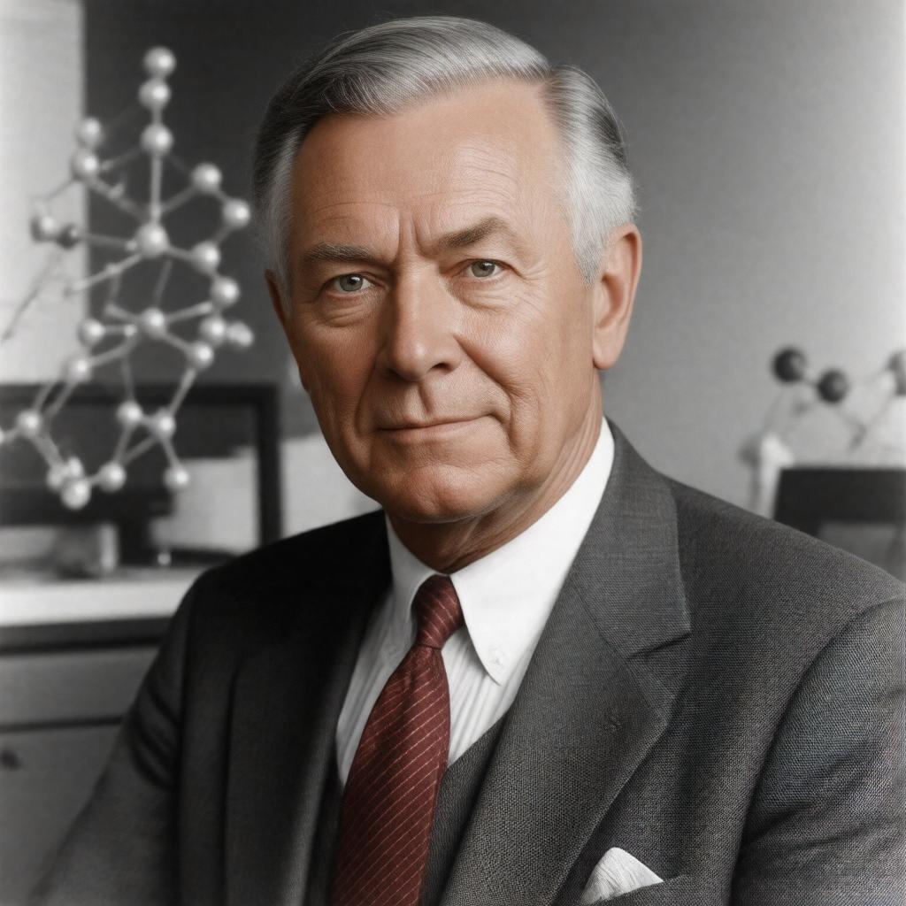 AI-created image of Sir John Pople