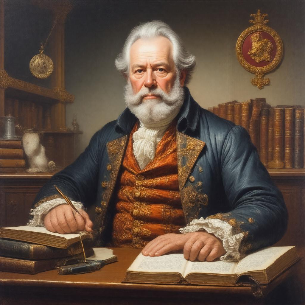 AI-created image of Sir John Pringle