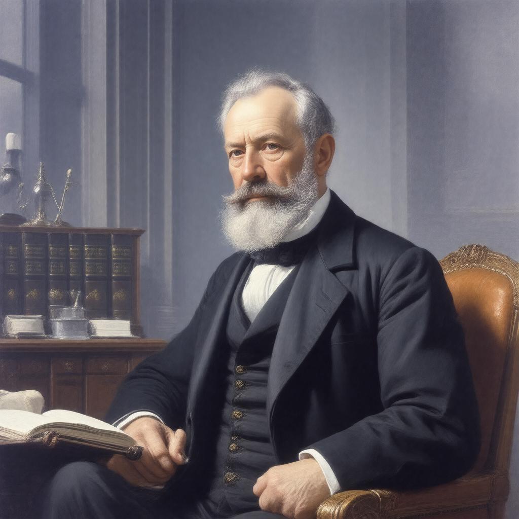 Click to view larger image AI-created image of Sir John S. Sykes