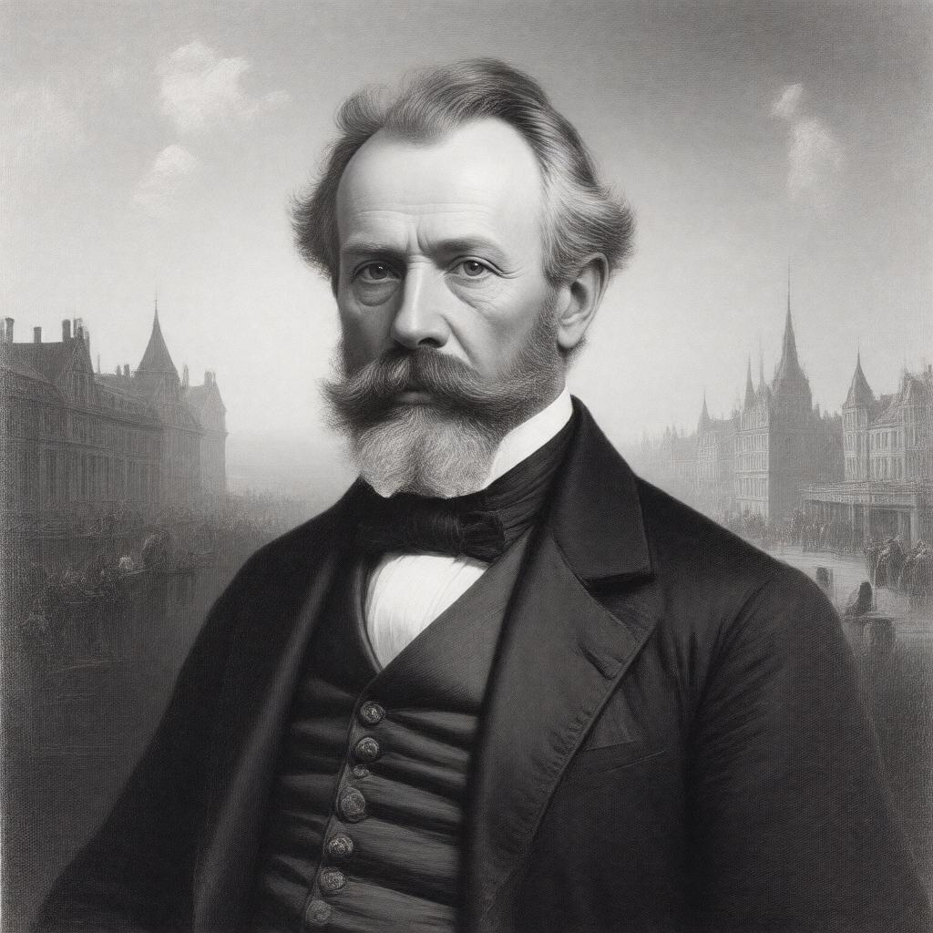 Click to view larger image AI-created image of Sir John Simon