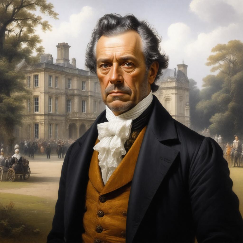 AI-created image of Sir John St John of Lydiard Tregoze, 19th Baronet