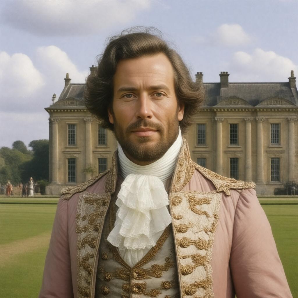 AI-created image of Sir John St John of Lydiard Tregoze, 21st Baronet