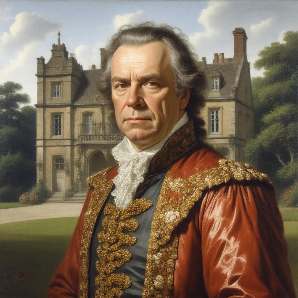 AI-created image of Sir John St John of Lydiard Tregoze, 50th Baronet