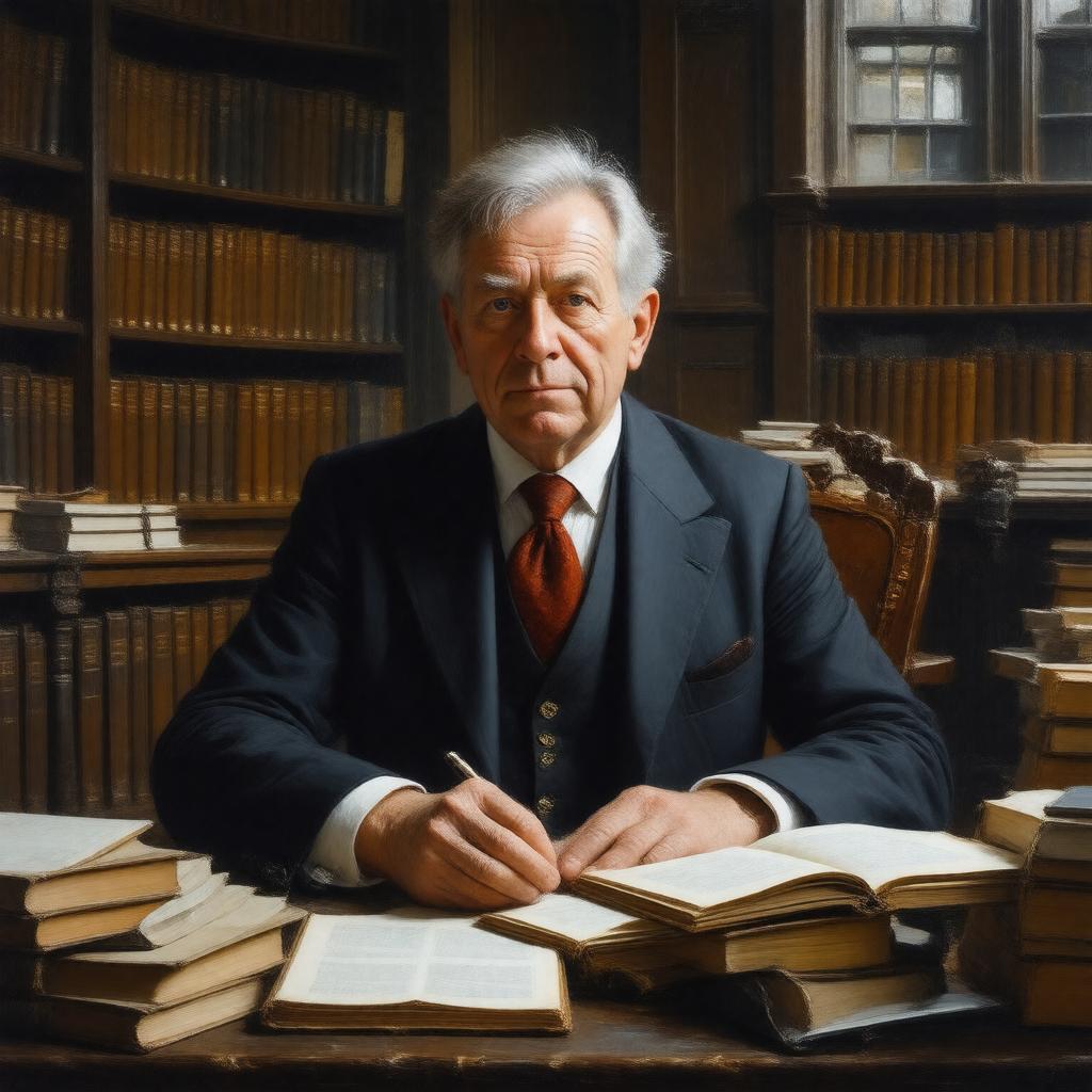 AI-created image of Sir John Vickers